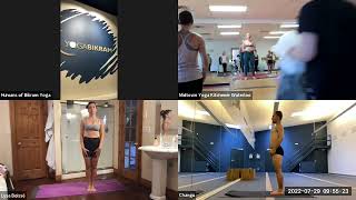 Bikram Yoga with Rebecca  Friday 29th July 2022 [upl. by Ecinnej]