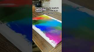 Simple abstract painting  youtubeshorts ytshorts shorts painting art [upl. by Nirra]