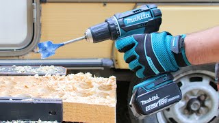 Makita DDF482 Cordless LXT 18V Drill Driver Power Demo [upl. by Puna]