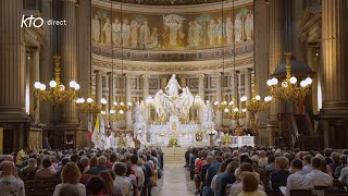 Messe douverture de la trêve olympique à La Madeleine [upl. by Airotkiv]