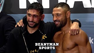 Khan considers retirement after loss to rival Brook  Postfight reaction from Brook and Khan [upl. by Atilal]