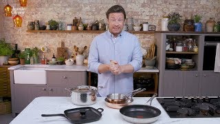 How to choose your cookware with Jamie Oliver amp Tefal [upl. by Maitilde]