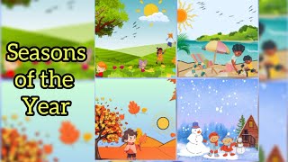 Seasons of the Year  Seasons song  Seasons for children  Kidskonnect 🌟 [upl. by Emyam137]