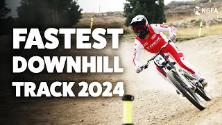 INSANELY FAST DOWNHILL RACING IN ANDORRA  UCI Mountain Bike World Championships DH Highlights 2024 [upl. by Bonney734]