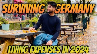 Surviving Germany Monthly Living Expenses of Student in 2024 [upl. by Ydwor476]