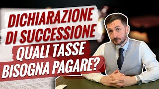 DICHIARAZIONE DI SUCCESSIONE adempimenti fondamentali Una guida completa per capirci di più [upl. by Nawor]