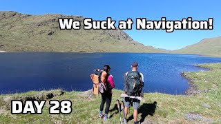 SNT Day 28 Cape Wrath Trail Maol Bhuidhe Loch Calavie Strathcarron capewrathtrail backpacking [upl. by Rawna207]