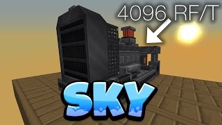 4096 RFT  BIODIESEL GENERATOR  SKY  22  Minecraft SkyBlock GER [upl. by Secnarfyram604]