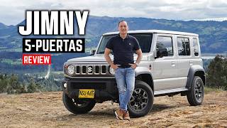 Suzuki Jimny 5 Puertas 🔥 El tradicional campero 4x4 ahora más familiar 🔥 Prueba  Reseña 4K [upl. by Leonor557]