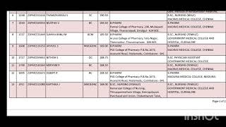 Paramedical Degree course seat allotment released [upl. by Jan]