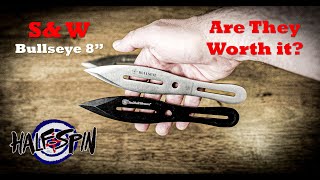 Are They Worth It Smith amp Wesson Bullseye 8quot Throwing Knives [upl. by Leitao]