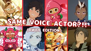 Every Cookie Run Character That Also Voicing RWBY Characters [upl. by Ibrab]