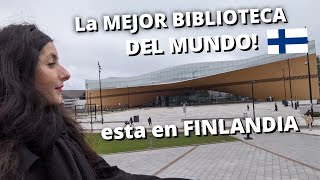 Asi es OODI la MEJOR BIBLIOTECA DEL MUNDO  Arquitectura y diseño finlandes  vivir en Finlandia [upl. by Ayortal]