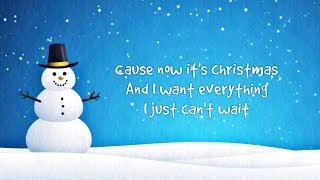 Simple Plan  My Christmas List Lyric Video [upl. by Tippets352]