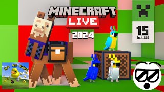 Minecraft Live 2024 Reaction ft EpikDukStudios [upl. by Eet]