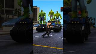 Hulk gang nai liya venom Thanos sai badla 🤯😱 gta5 shorts viralvideo [upl. by Winshell]