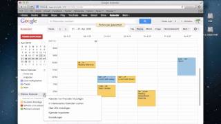 How to ICS KalenderDatei in den GoogleKalender importieren [upl. by Anaitsirhc783]