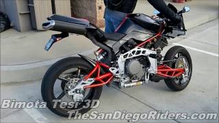 Bimota Tesi 3D Auto Club Speedway Fontana [upl. by Uot855]