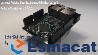 EtherCAT Arduino Shield by Esmacat EASE [upl. by Lanos]