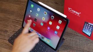 Hinge InstallationiCarez iPad Pro 11  129 inch 2018 Matte Screen Protector Installation Video [upl. by Atinahc]