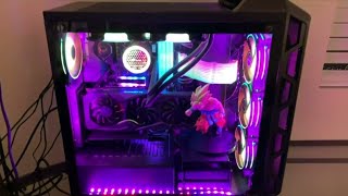 Cooler Master MasterCase H500 ARGB Airflow ATX MidTower Review Test [upl. by Ahsilram]