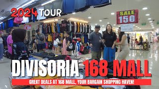 4K 168 SHOPPING MALL TOUR 2024  Divisoria Shopping Tour [upl. by Ennaira]