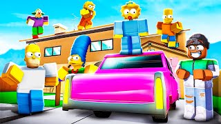 ROBLOX FIND THE SIMPSONS All Characters [upl. by Ecal]