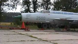 MiG21MF Caslav [upl. by Lemak739]