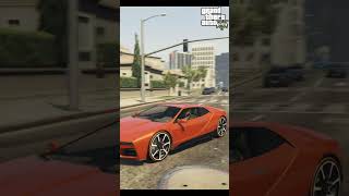 GTA 5 Unexpected Super Car Crash Drive in the City gta5 [upl. by Brocklin]