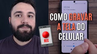 COMO GRAVAR A TELA DO CELULAR [upl. by Cassella]