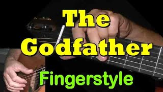 THE GODFATHER Fingerstyle Guitar  TAB by GuitarNick [upl. by Isbella]