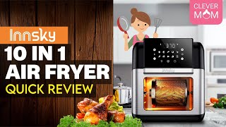 Innsky 106 Quart Air Fryer Oven with Rotisserie amp Dehydrator [upl. by Ennovahc493]