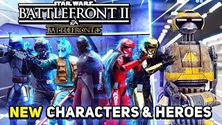 16 NEW Heroes amp Reinforcements For Star Wars Battlefront 2  Battlefront Plus Mod Battlefront 2 [upl. by Essila]