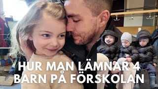 Morgonrutiner med Trillingar  Lämnar 4 barn [upl. by Bambi457]