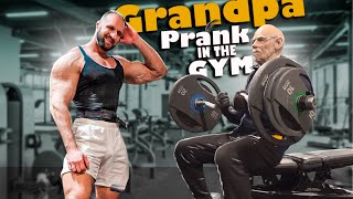 ELITE Sportsman Pretends to be Grandpa in the GYM Prank [upl. by Lamonica]