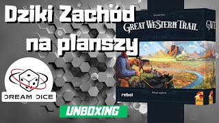 GREAT WESTERN TRAIL Unboxing Dziki Zachód krowy i kowboje [upl. by Nylissej]