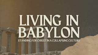 Stonebridge Bible Church  quotLiving In Babylon No Compromise No Regretsquot  Dan 1  Jonny Ardavanis [upl. by Nnaear554]