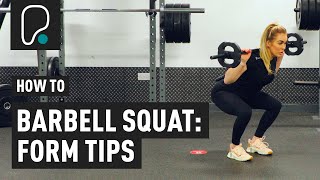 How To Squat With A Barbell Properly [upl. by Sikorski595]