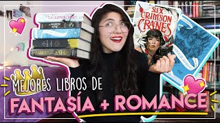 TOP 5 MEJORES LIBROS DE 👑 FANTASÍA CON ROMANCE 💖 [upl. by Dre]