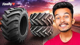 Finally Big Monster Tire Ko Ghar Le Aaye❤️Guru Veer Vlogs [upl. by Suehtomit]