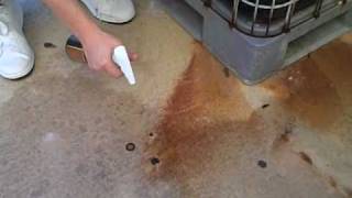 How To Remove Rust From Concrete Organically [upl. by Luing818]