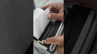 Dymo 5xl label writer roll installation how to [upl. by Harcourt]