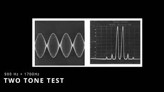 2 Tone Audio Signal For Testing The Linearity of SSB Transmitters [upl. by Stavro]