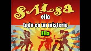 QUIEN ENTIENDE ESTE AMOR GALY GALIANO SALSA KARAOKE [upl. by Sheryl]