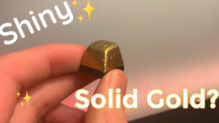 SOLID Gold keycap [upl. by Wanonah]