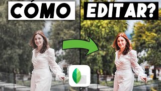 Como EDITAR FOTOS en SNAPSEED Pt1  Tutorial Snapseed Parte 1 [upl. by Aidua526]