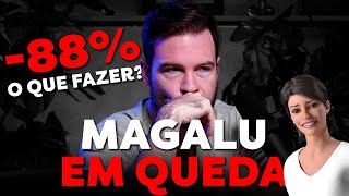 O QUE ESTÁ ACONTECENDO COM MAGALU MGLU3 [upl. by Alegnave215]