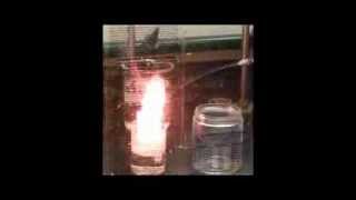 11M nbutyl lithium in Hexane Reacts With Water [upl. by Ferguson620]