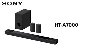 Sony  HTA7000 Soundbar  Sony Audio [upl. by Naga536]