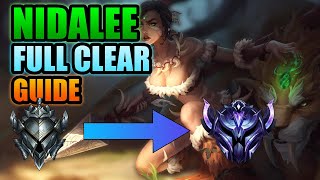 How to clear on Nidalee in 2024  Nidalee Jungle Clear Guide [upl. by Lindy]